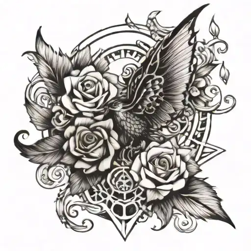 Light Bringer Black And White