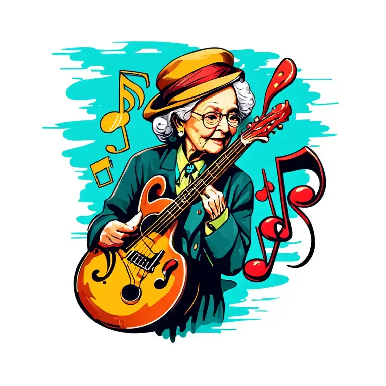 Music Notes For Grandma