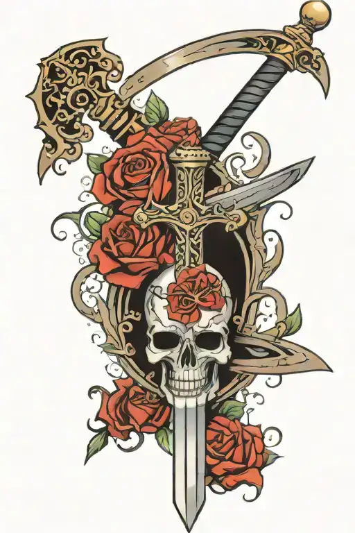 Sword Broken Sword Embedded