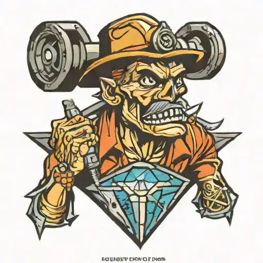Underground Diamond Driller