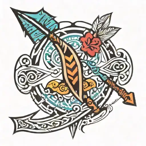 Tribal Arrow Manly