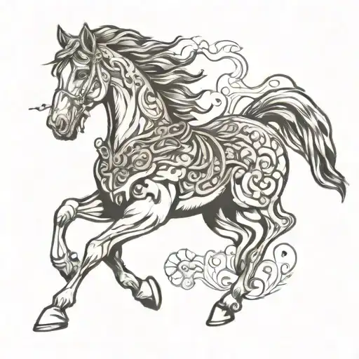 Horse Tatoo