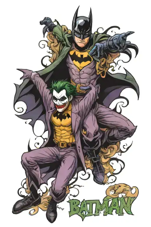 Batman And Joker