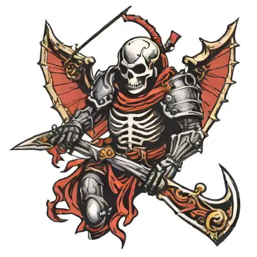 Skull Knight Archer