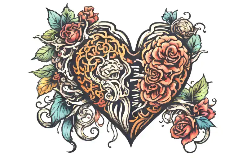 Heart Brain Surround By Mountain Adventures