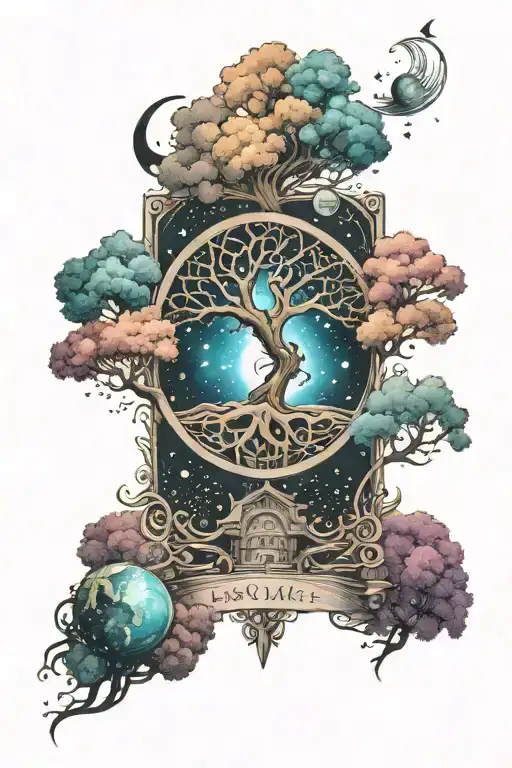 Universe And Tree Of Life