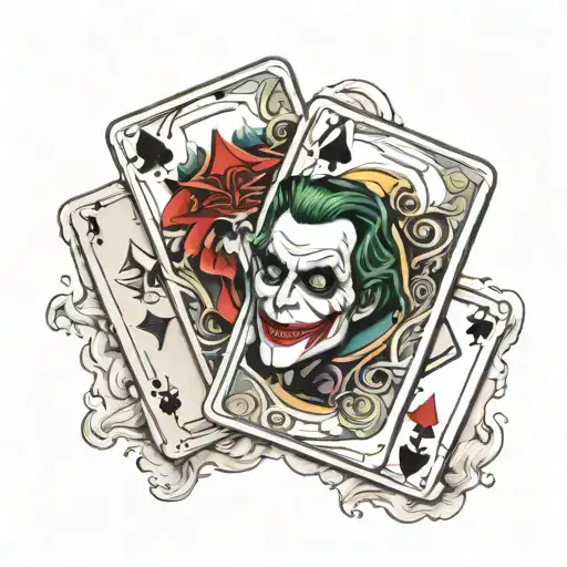 Ace Card And Joker Card
