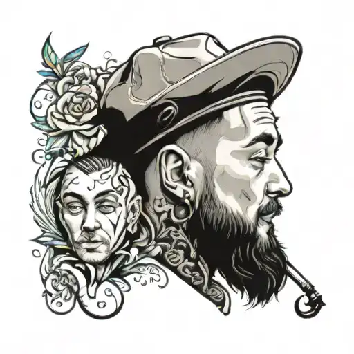Mac Miller Portrait Style