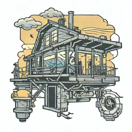 Subway Roof Drugs Sunset