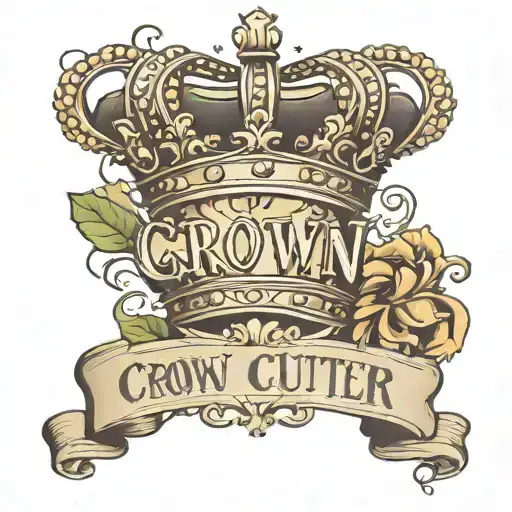 Crown And Cutter Name Written