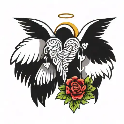 Undertale Style Angel Wings