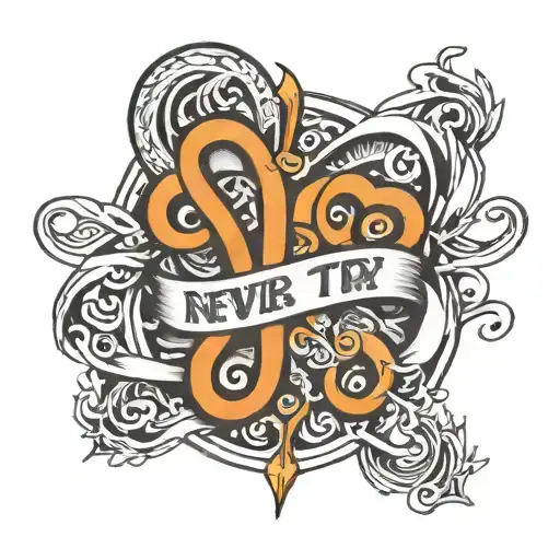 Infinity Symbol That Says Never Always Try To Be Nice