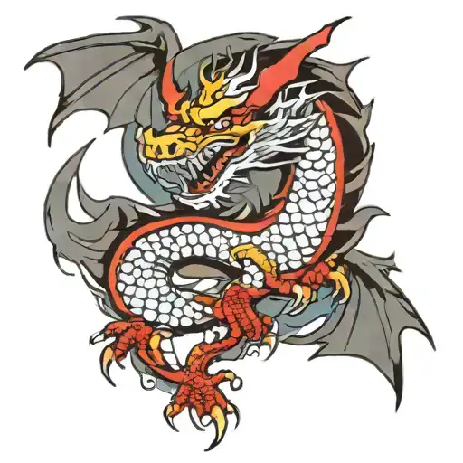 Korea Dragon Flying