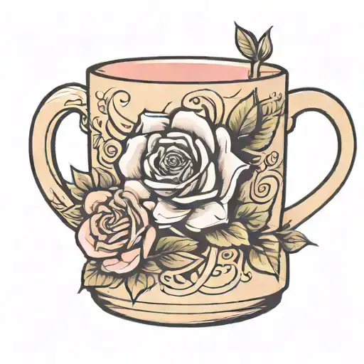 Mug And Rose