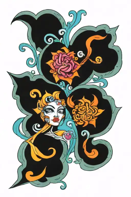 Gemini And Aquarius Love Symbol Merging