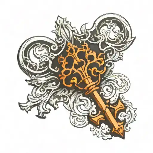 Gothic Key Symbolizing