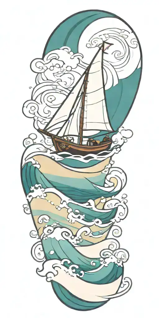 Zelda Wind Waker Boat And Waves