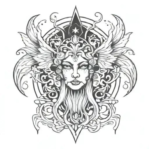 Design That Represents Being In A Dark Place Then Coming Out Of It Better