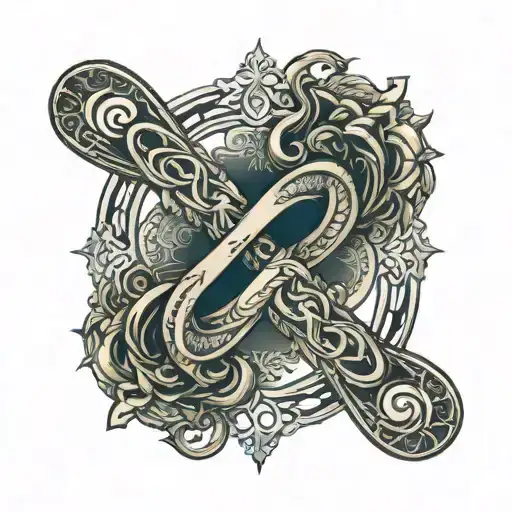 Sunple Infinity Symbol With Kavanagh And Macneill In The Line