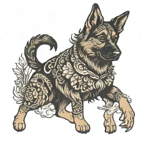 Kung Foo German Shepherd