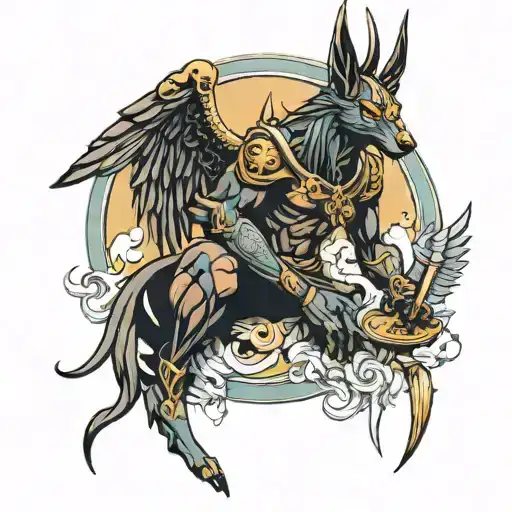 Hades Greek God Anubis Angel Of Death