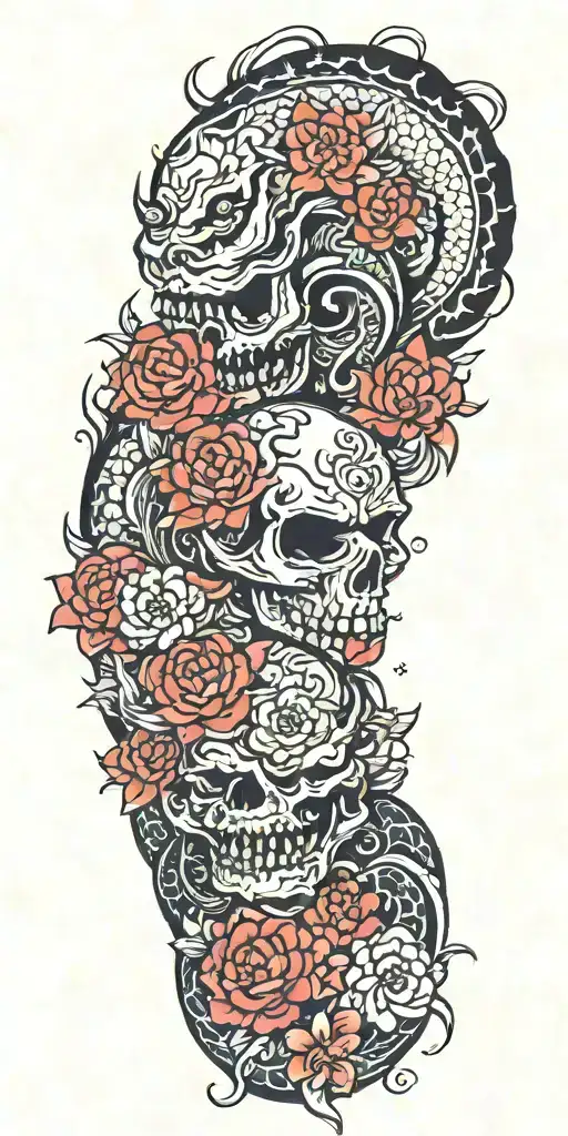 Give Me A Old School Japanese Tradional Sleeve