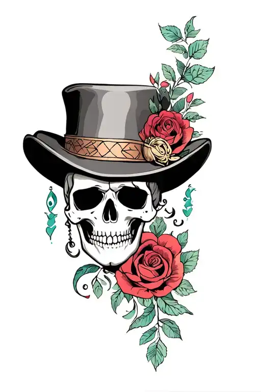 Skull Hat Adorned