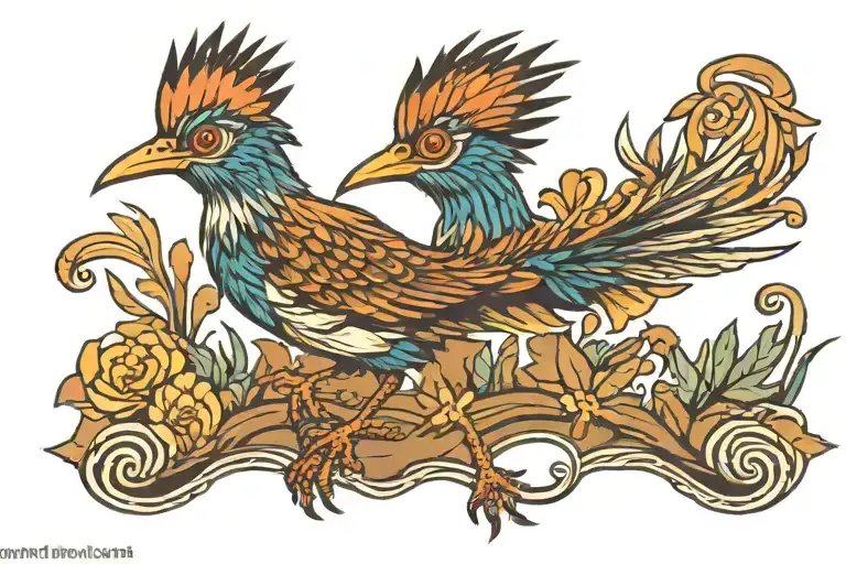 Roadrunner Running In Texas