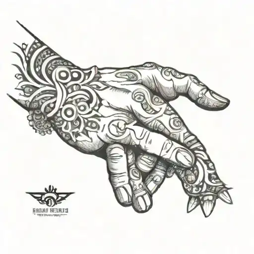 Two Hands Father And Son Holding Hands Holding Hands