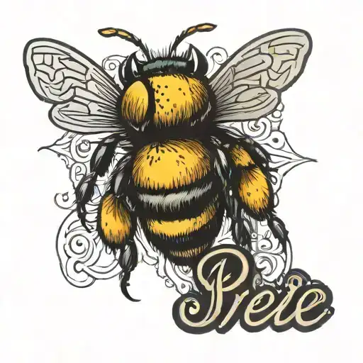 Bumble Bee With Name