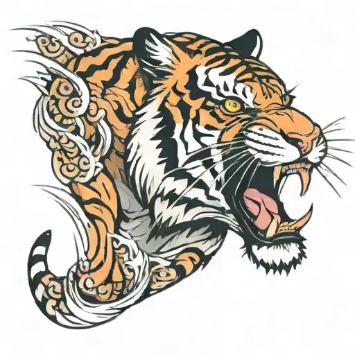 Tiger Roaring