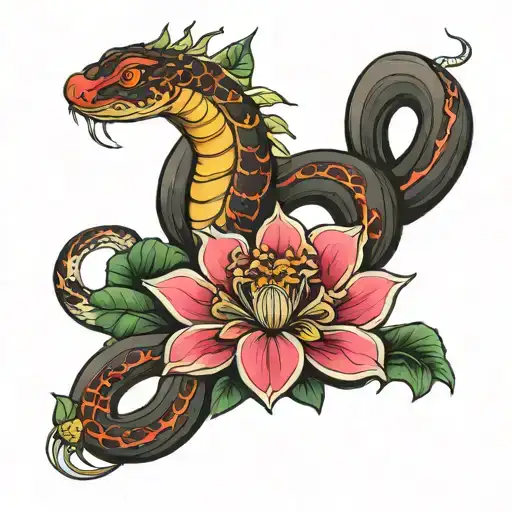 Mountain Lotus Snake