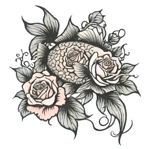 Fish On The Rose Growing