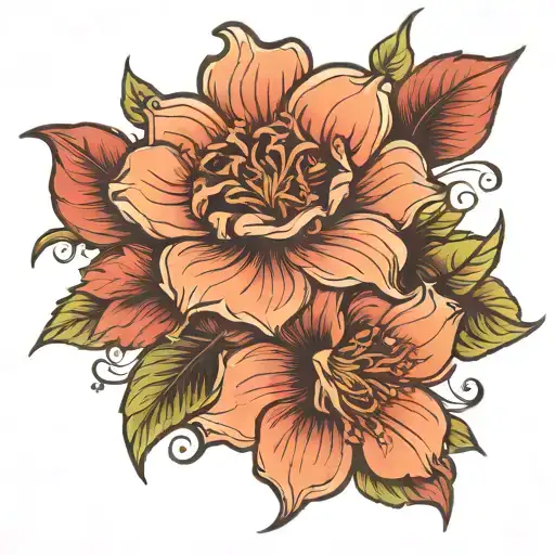 Flower To Cover Tattoo Inspired