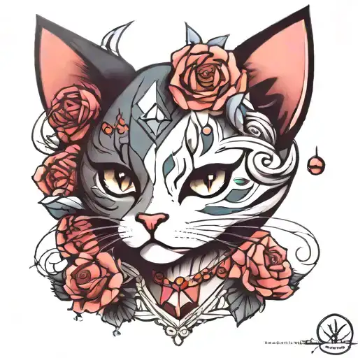 Diamond With Cat Ears