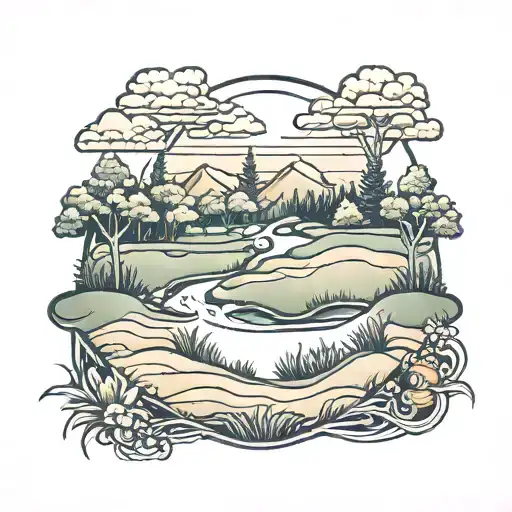 Golf Course Landscape