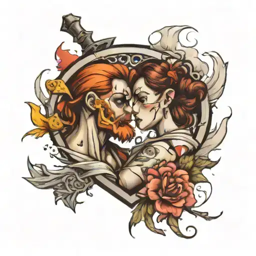 Love Is A Battlefield Scene