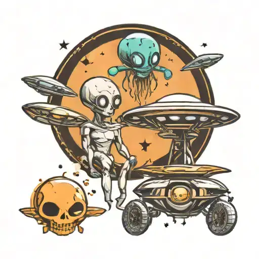 Ufo Lovers Meeting Alien Beings