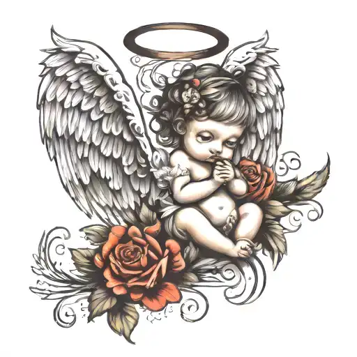Misscarriage Baby Angel Wings