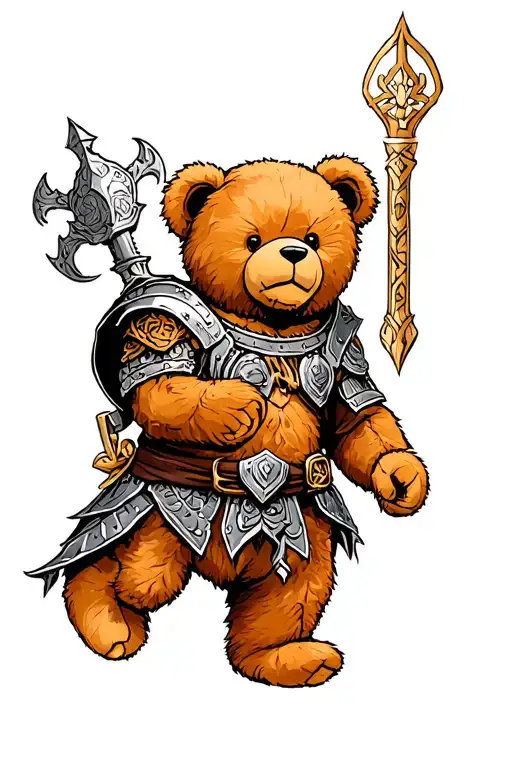 Teddy Bear Warrior