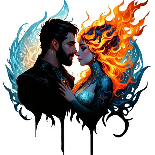 Ice And Fire Couple