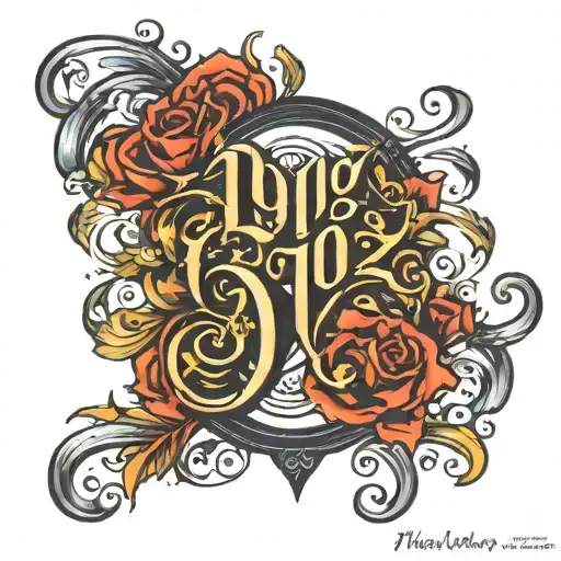 1907 Lettering