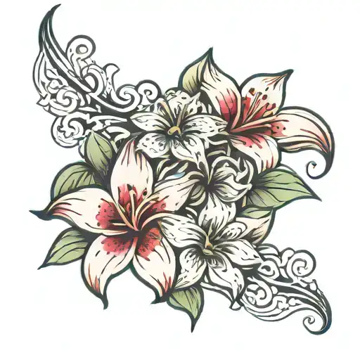 Lilly Tatto On Inner Bicep