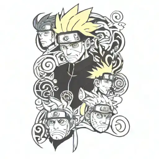 Evolution Of Naruto Uzumaki