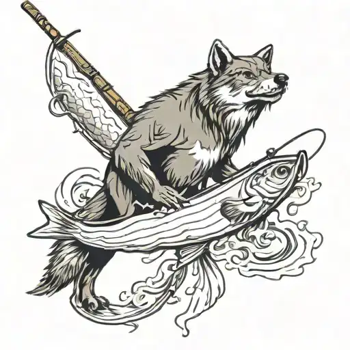 1966 Fishing Comedy Wolf Cross