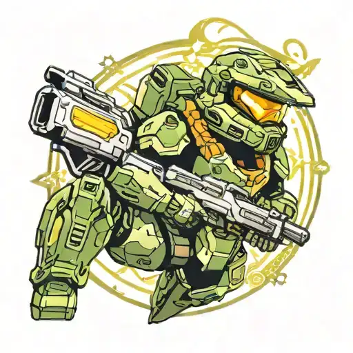 Master Chief Halo Pokemon