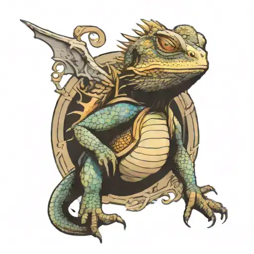 Bearded Dragon Emerging Sci Fi Scene