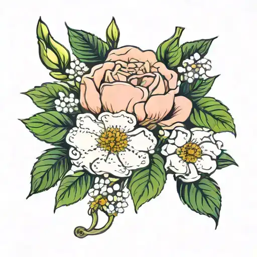 January Birth Flower September Birth Flower May Birth Flower December Birth Flower