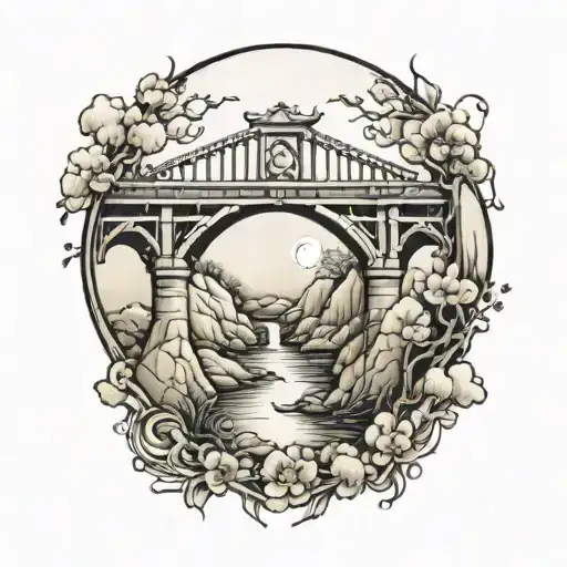 A Bridge Under The Moon