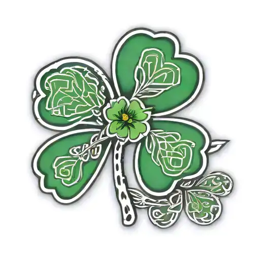 Celtic Fc Four Leaf Clover